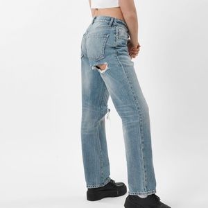 Garage Distressed 90’s Boyfriend Jeans